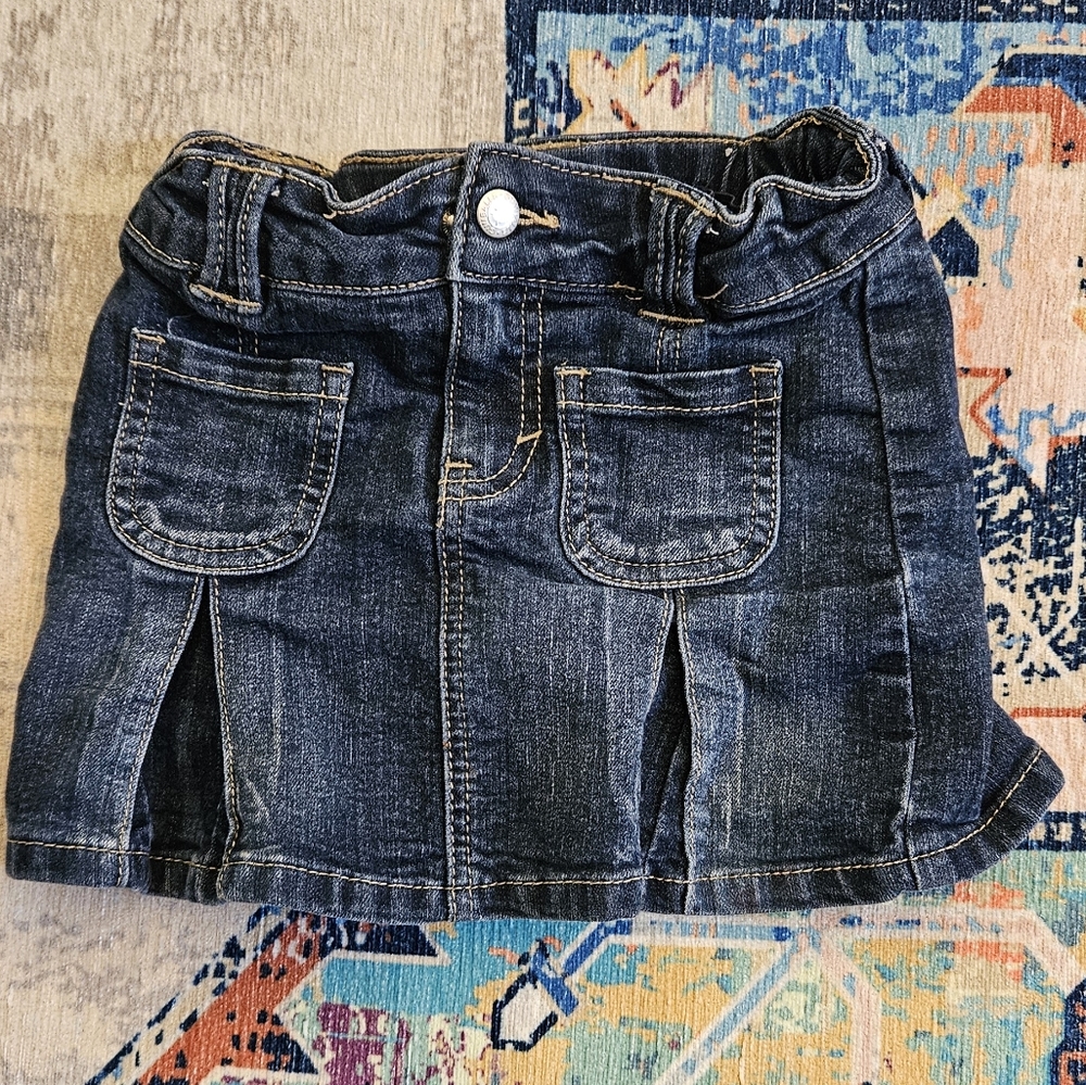 😇4 for $20, Gum Balls, denim mini skirt, 4T